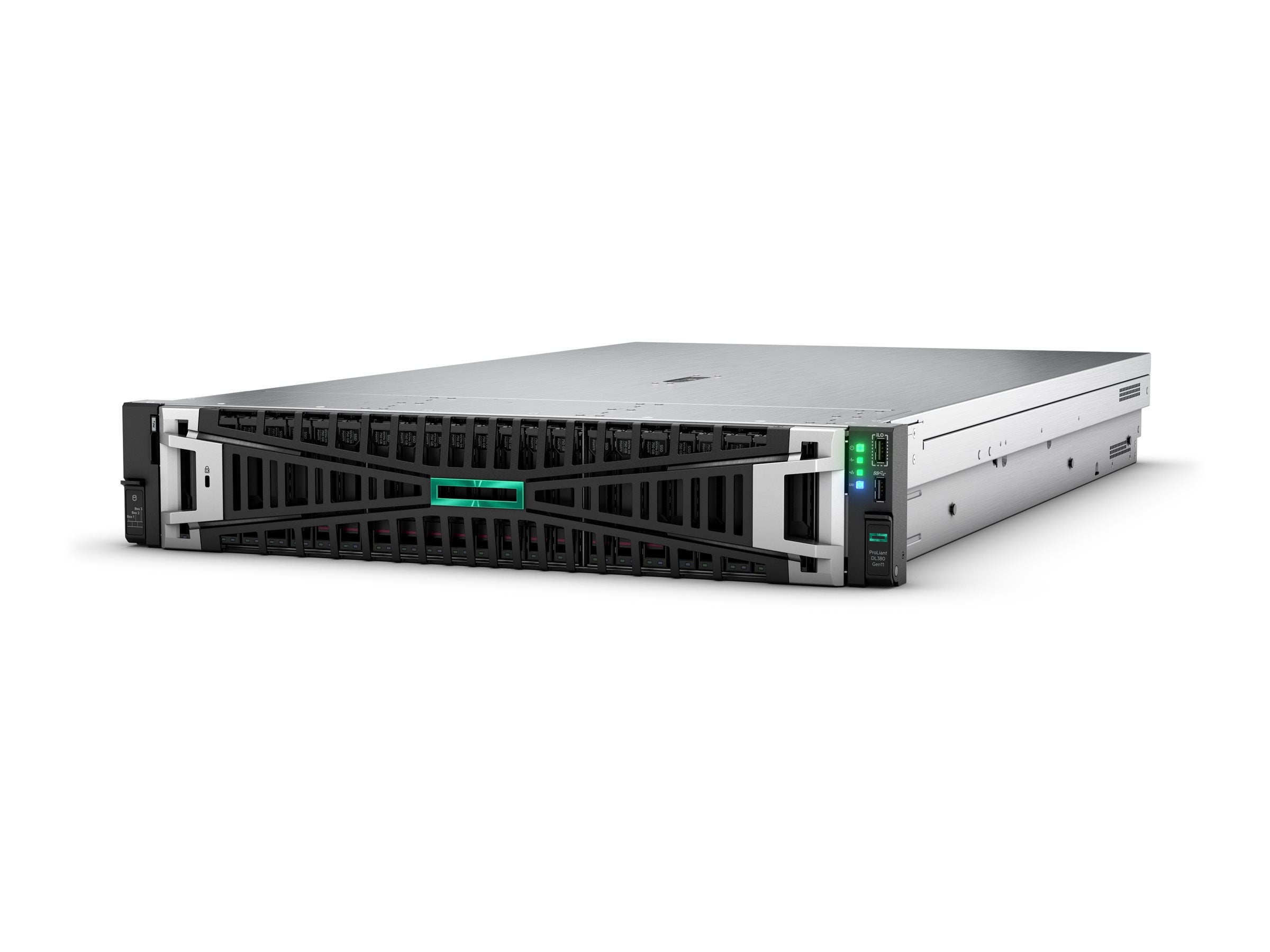 SERVER HPE P81786-425 DL380 GEN11 XEON-S 4516Y+ 24C 2.2GHZ 2X32GB 2X480GB 8X2.5 HS MR408i-O NOODD 2x10Gb Base-t 2X100 Fino:09/12 [P81786-425]