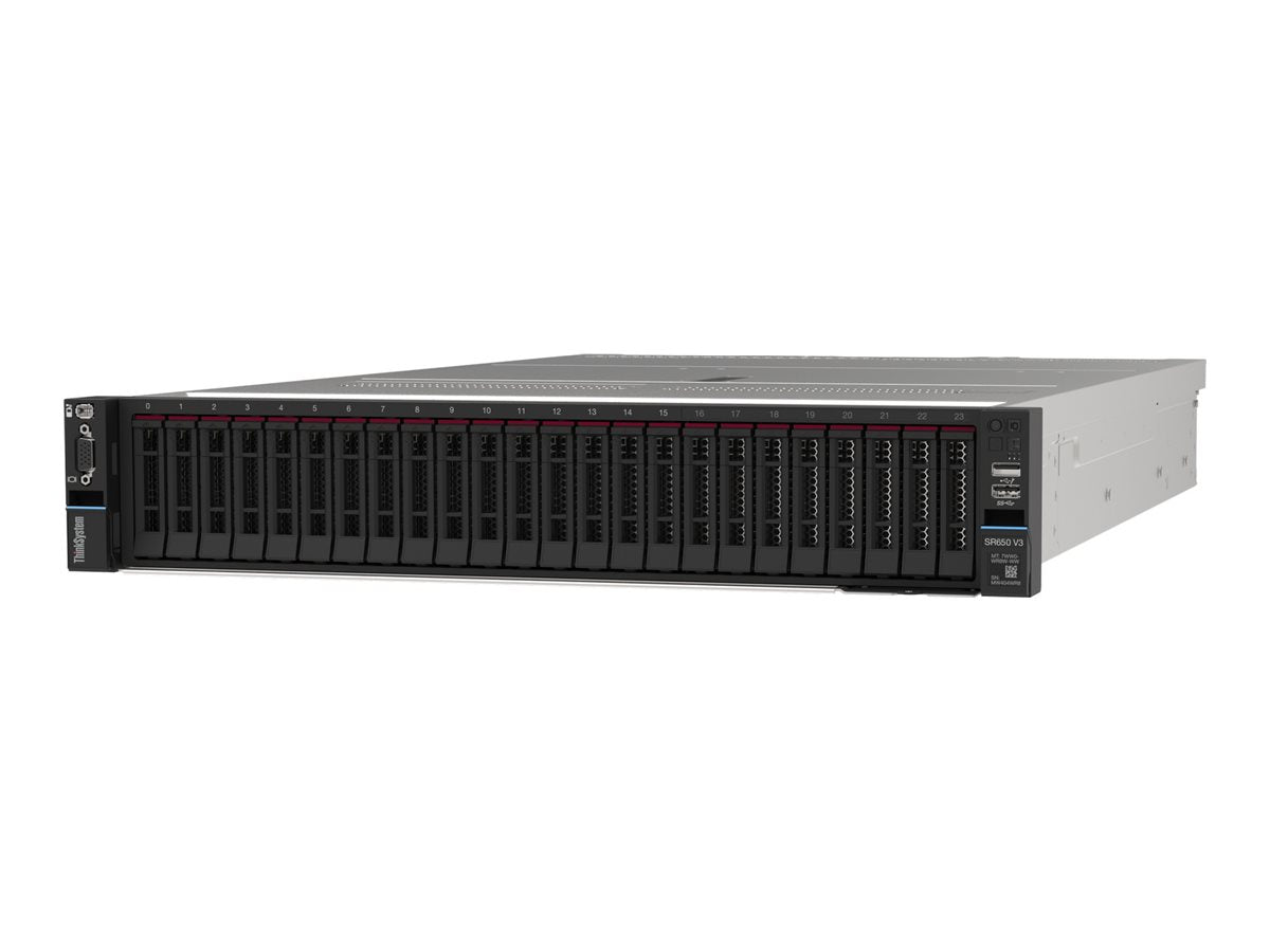Lenovo ThinkSystem SR650 V3 server Armadio (2U) Intel Xeon Silver 4510 2,4 GHz 32 GB DDR5-SDRAM 1100 W [7D76A065EA]