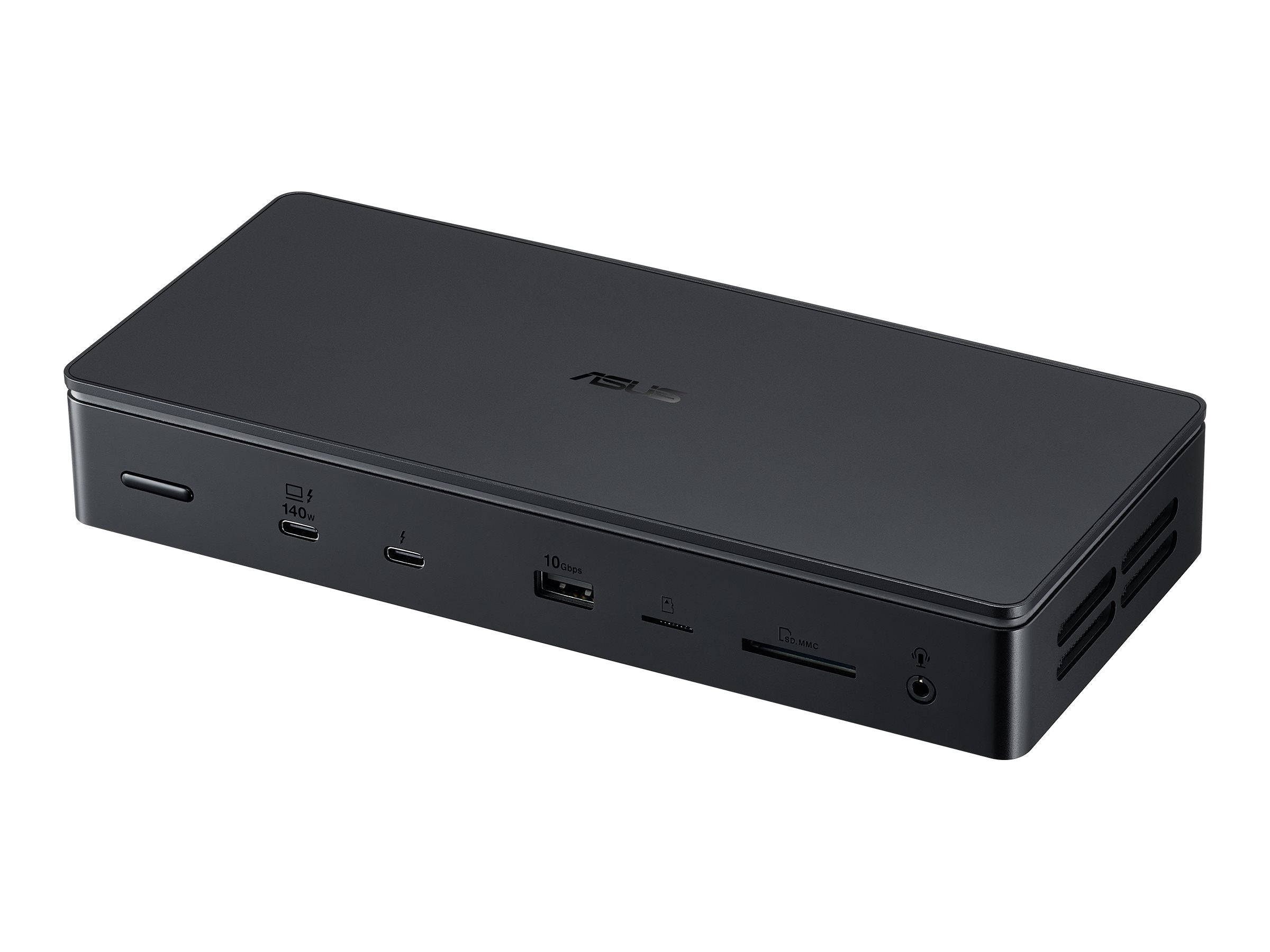 Asus DC510 - Master Thunderbolt 5 Dock - Thunderbolt 5 - 140W - 2500 Mbit/s - MicroSD TransFlash - SD - Black [90XB09NN-BDS010]