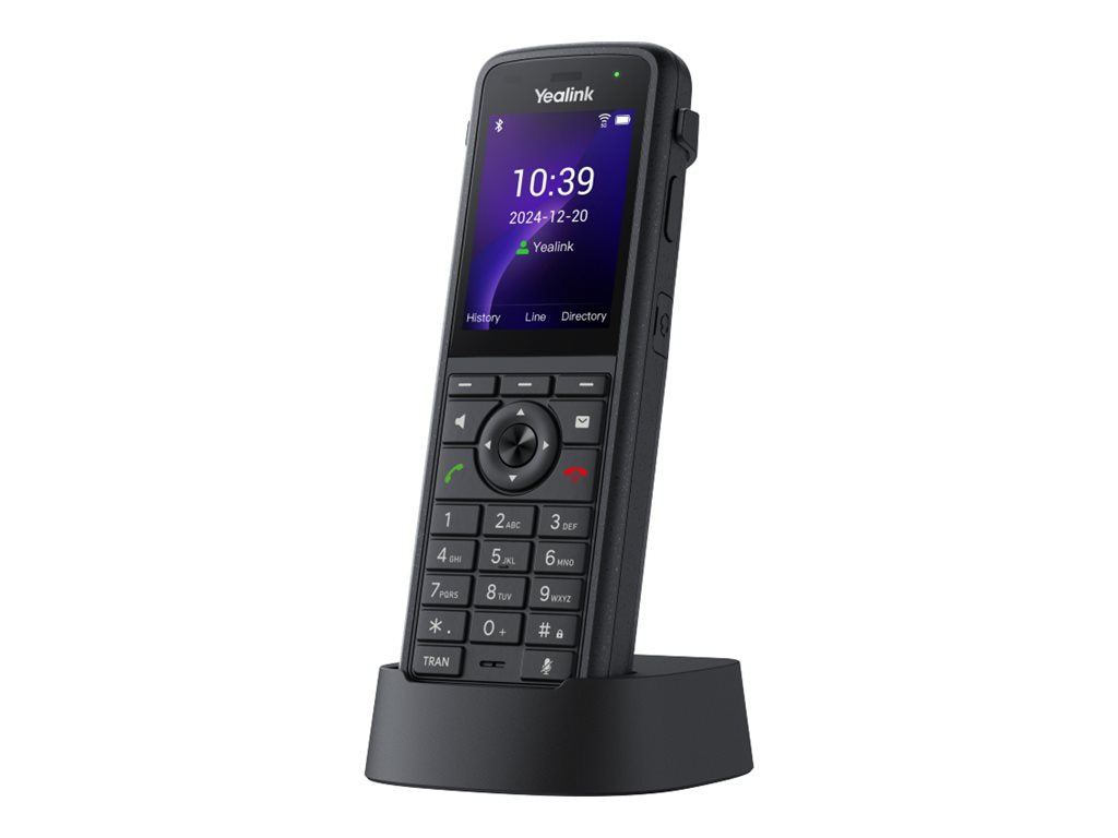 Yealink AX86R WiFi Handset - 2.4 inch TFT Color Screen - Bluetooth - Dual Band WiFi 6 [1301221]