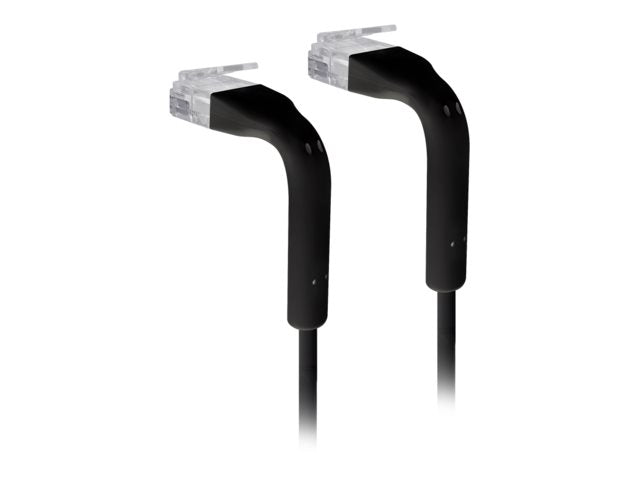 Ubiquiti-U-Cable-Patch-1M-RJ45-BK-UniFi patch cable with both end bendable RJ45, black. [U-Cable-Patch-1M-RJ45-BK]