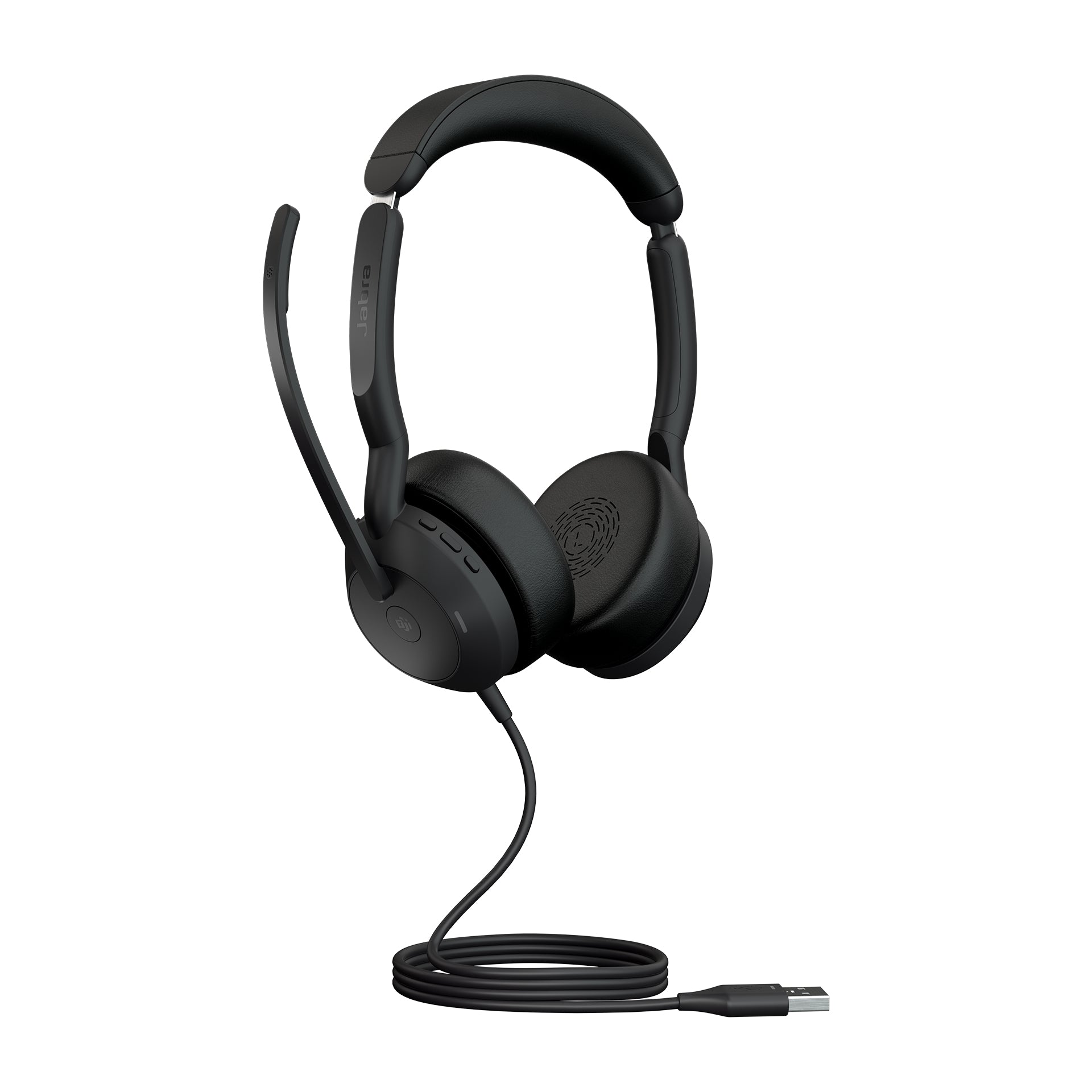 Jabra Evolve2 50 USB-A MS Stereo - cuffia USB a filo con ANC e Bluetooth (per secondo dispositivo) [25089-999-999]