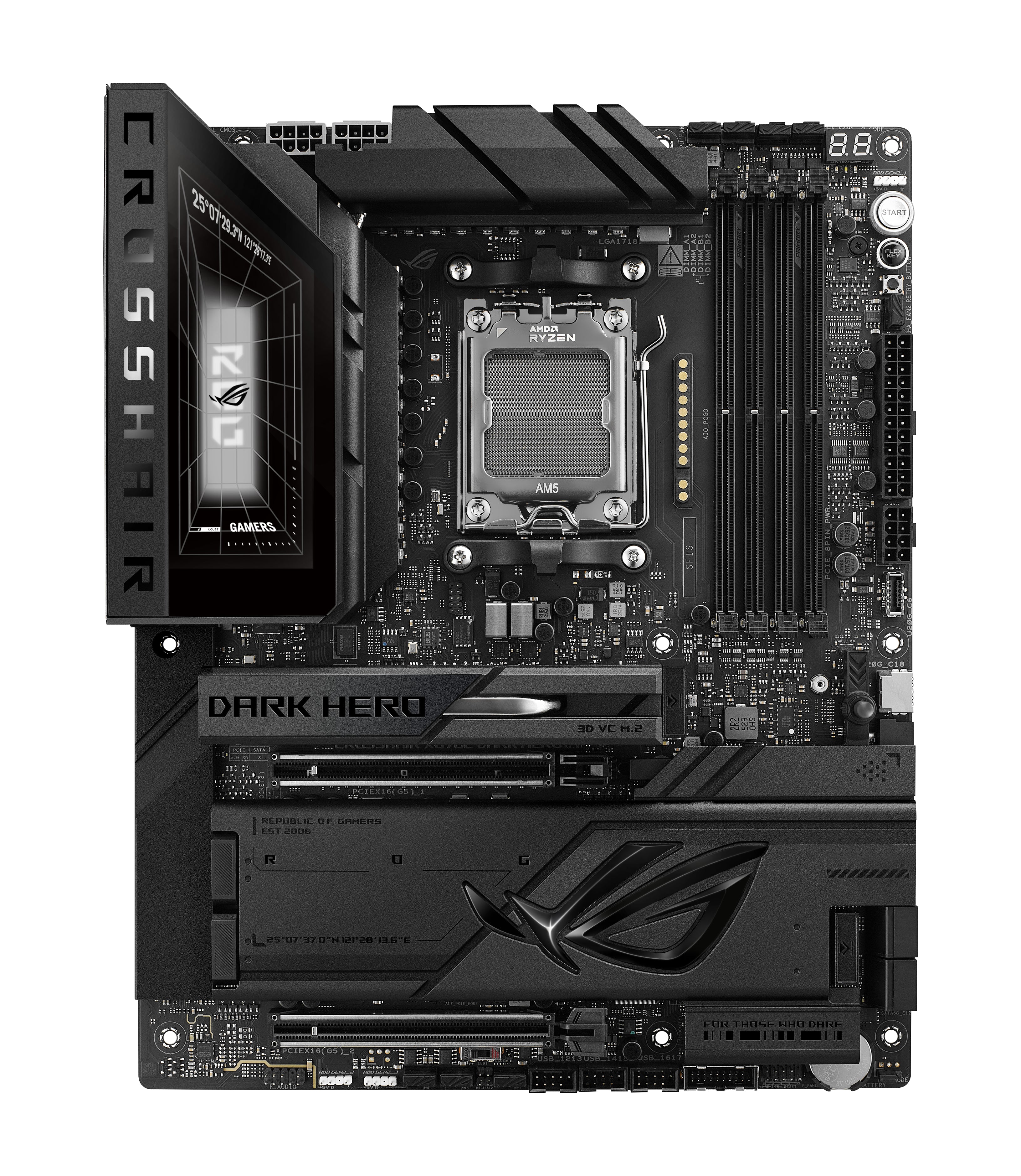 ASUS MB ROG CROSSHAIR X870E DARK HERO//SOCKET AM5,X870,MB [ROG CROSS X870E DH]