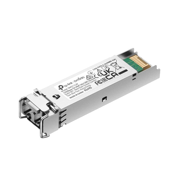 TP-Link - Omada Gigabit Multi-Mode SFP Module, 8-Pack, Multi-mode, MiniGBIC, LC Interface, Up to 550m(Fiber Type 50/125um)/275m(Fiber Type 62.5/125um) Distance [SM311LM(8-pack)]