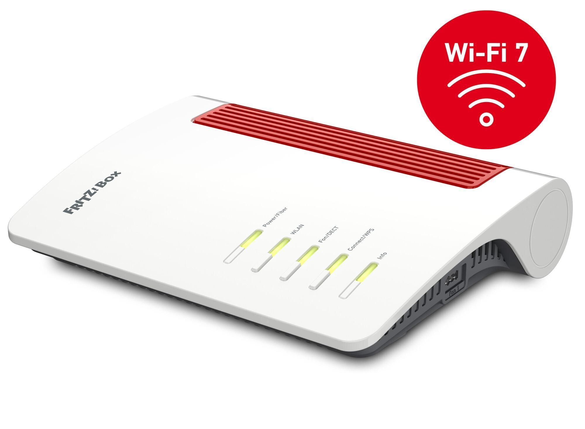 Box FRTZ! 5690 International router wireless 2.5 Gigabit Ethernet Dual-band (2.4 GHz/5 GHz) Rosso, Bianco [20003146]