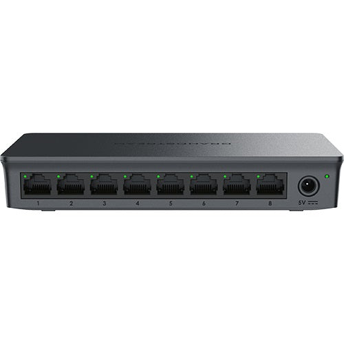 Grandstream GWN7701 - Unmanaged switch, 8x GbE RJ45, plastic case, 5V/0.6A PSU [GWN7701]