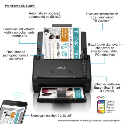 Epson WorkForce ES-500WII [B11B263401]