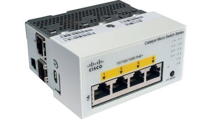 Cisco CMICR-4PC switch di rete Gestito L2 Gigabit Ethernet (10/100/1000) Supporto Power over Ethernet (PoE) Grigio [CMICR-4PC]