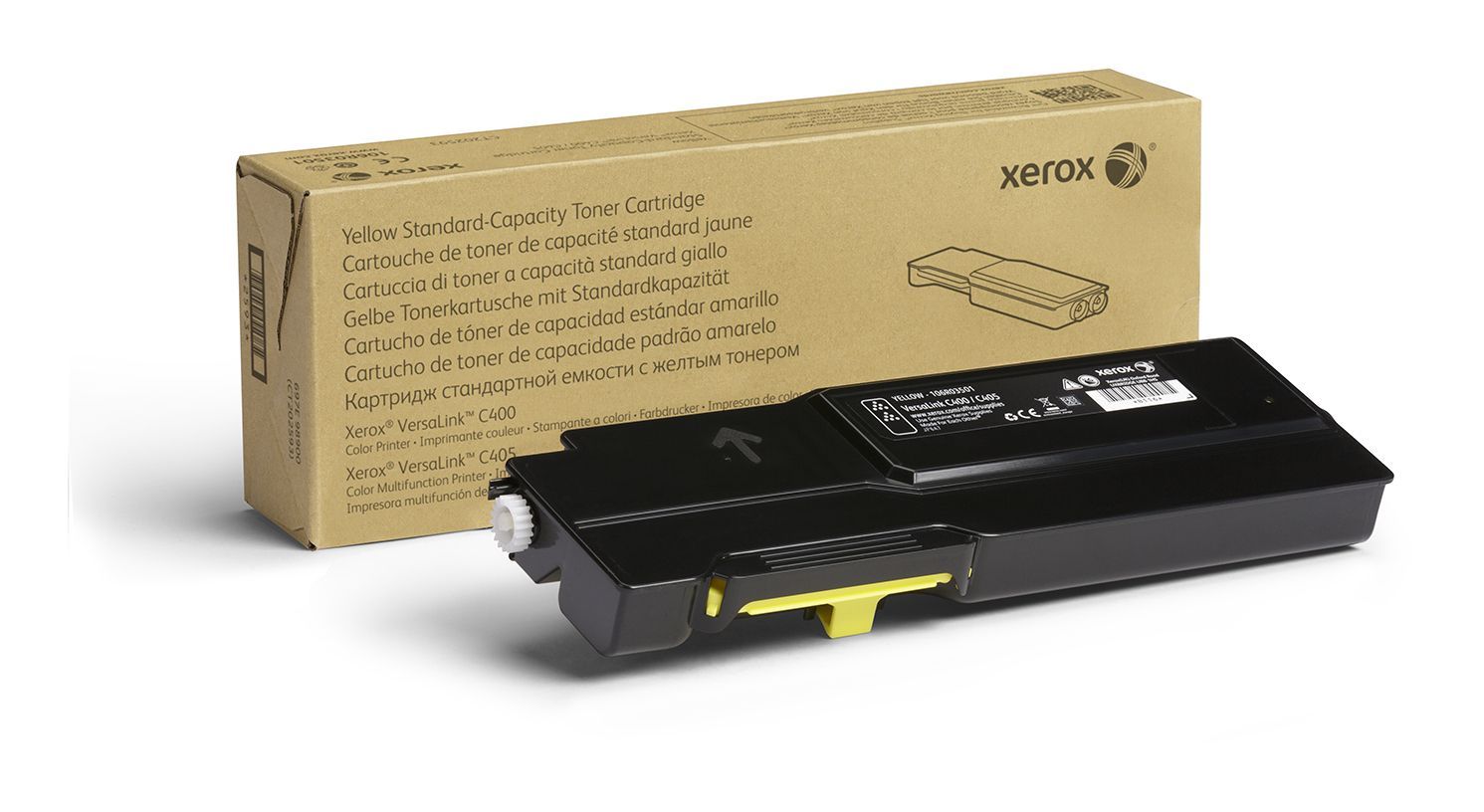 Xerox Cartuccia toner Giallo a Capacità standard da 2500 Pagine per Stampante a colori  VersaLink C400/multifunzione a colori  VersaLink C405 (106R03501) [106R03501]
