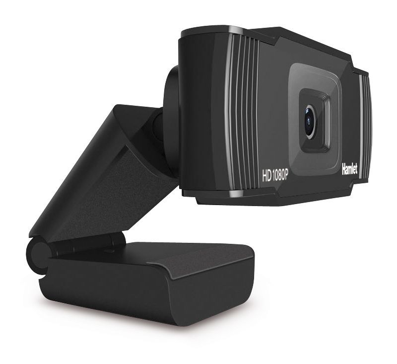 Hamlet HWCAM1080 webcam 2 MP 1920 x 1080 Pixel USB 2.0 Nero [HWCAM1080]