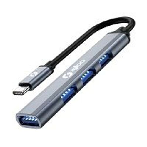 IGLOO HUB TYPE-C 4 PORTE USB 3.0 SLIM [PE-126]