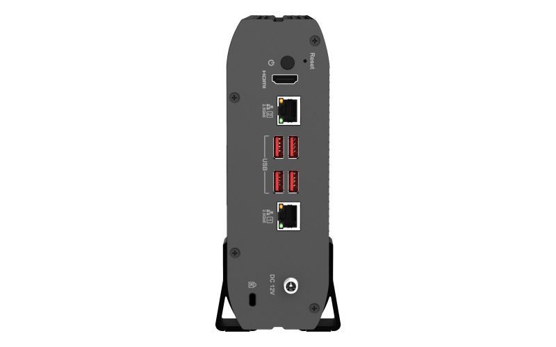 QNAP TS-410E NAS Tower Collegamento ethernet LAN Nero J6412 [TS-410E-8G]