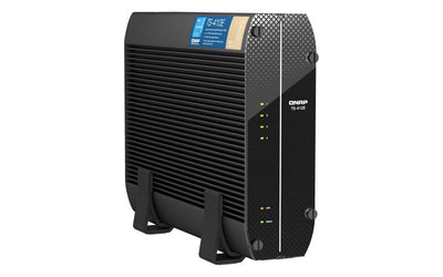 QNAP TS-410E NAS Tower Collegamento ethernet LAN Nero J6412 [TS-410E-8G]