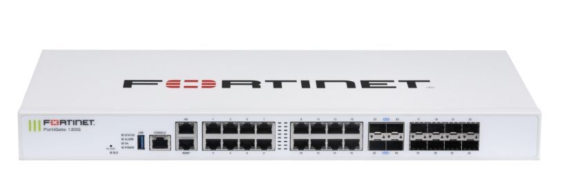 FORTIGATE-120G 18 PORTE GE RJ45 (INCLUSA 1 P. DI MGMT, 1 P. HA, 16 P. SWITCH), 8 X GE SFP SLOTS, 4 X [FG-120G]