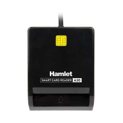 Hamlet HUSCR-A30 lettore di card readers Interno USB USB tipo A Nero [HUSCR-A30]