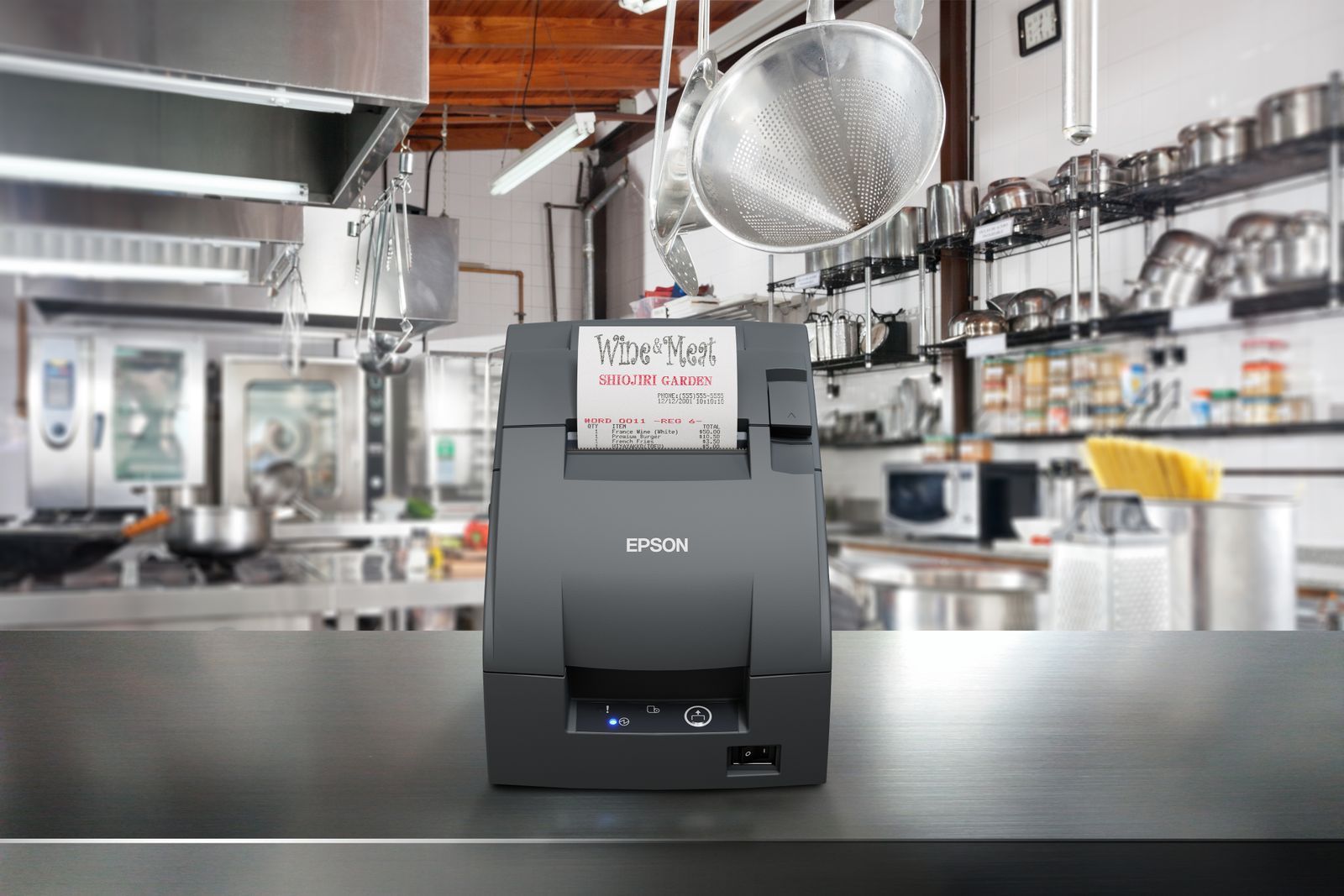 Epson TM-U220IIB (102) Cablato Matrice di punti Stampante POS [C31CL27102]