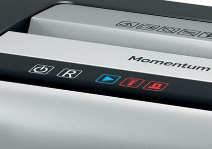 Rexel Momentum X410 distruggi documenti Taglio a particelle Nero, Grigio [2104571EU]
