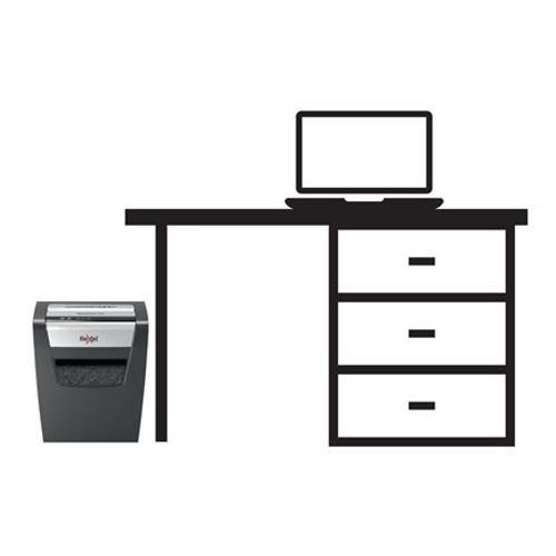 Rexel Momentum X410 distruggi documenti Taglio a particelle Nero, Grigio [2104571EU]