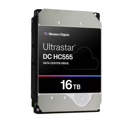 Western Digital Ultrastar DC HC555 disco rigido interno 16 TB 7200 Giri/min 512 MB 3.5" Serial ATA III [0B48722]