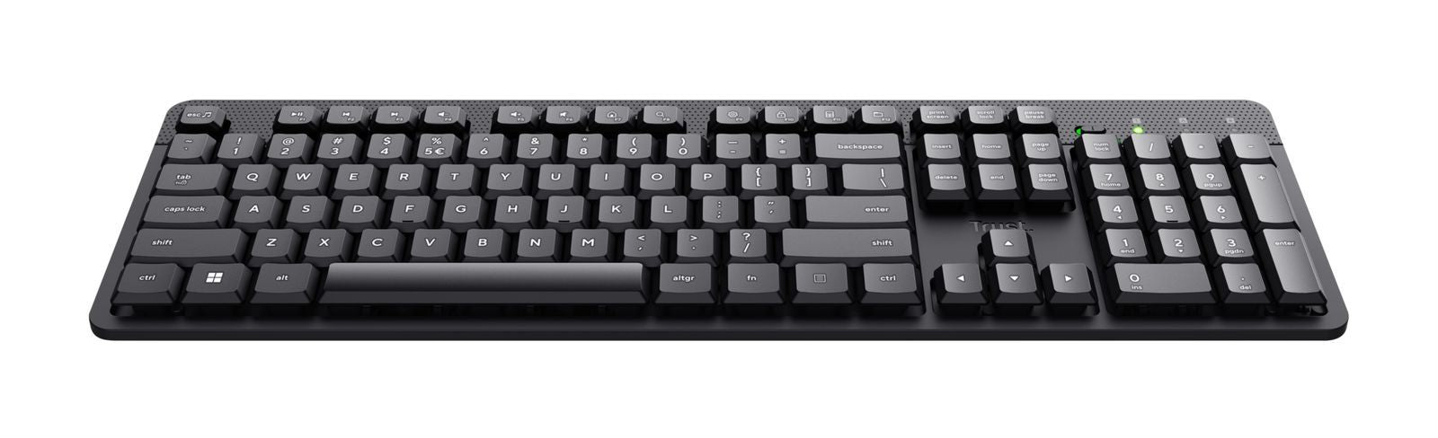 Trust Ody II tastiera Ufficio RF Wireless QWERTY Inglese UK Nero [25015]