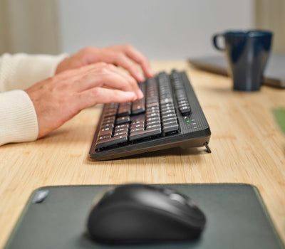 Trust Ody II tastiera Ufficio RF Wireless QWERTY Inglese UK Nero [25015]