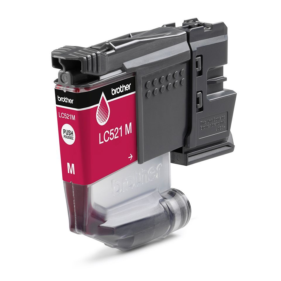 Brother LC521M cartuccia d'inchiostro 1 pz Originale Magenta [LC521M]
