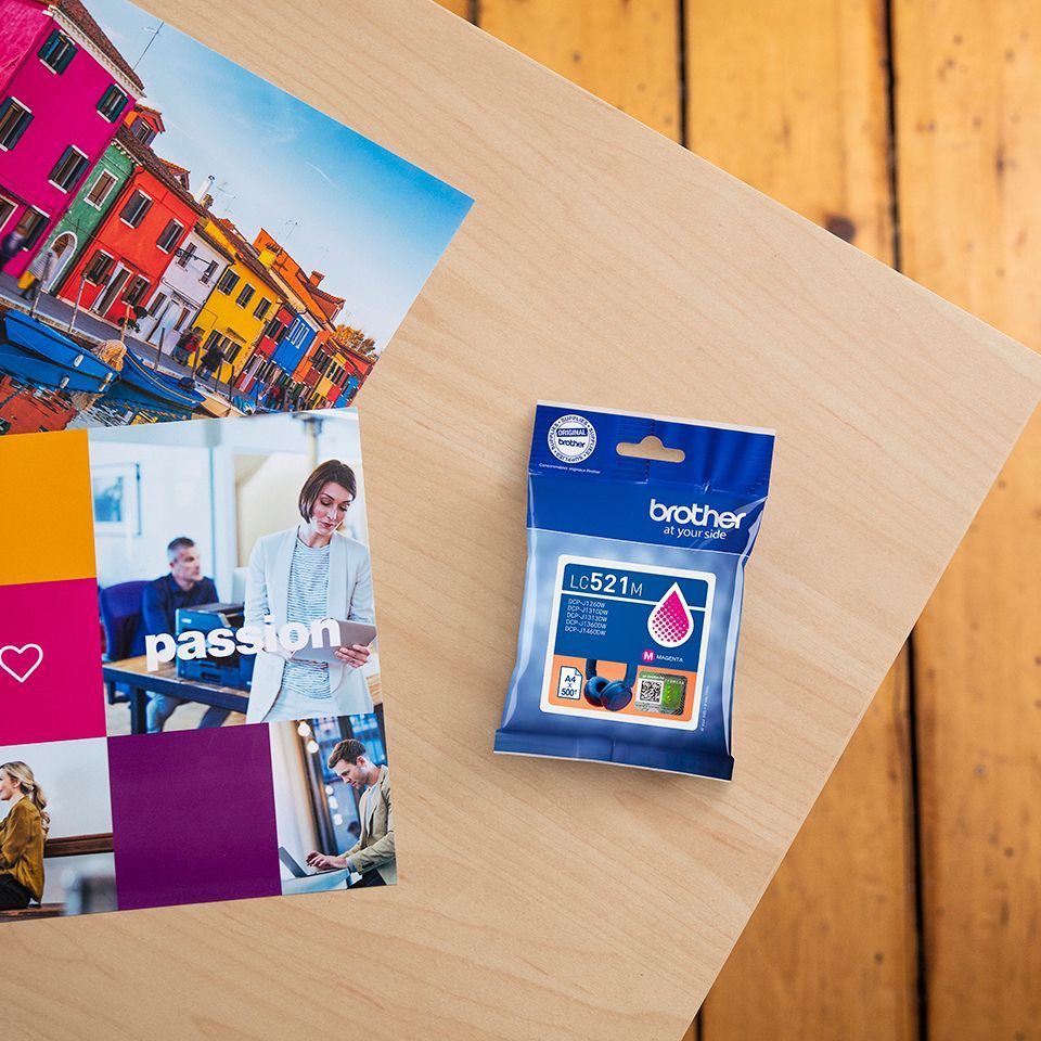 CARTUCCIA MAGENTA - LC-521M - 500 PAGINE [LC521M]