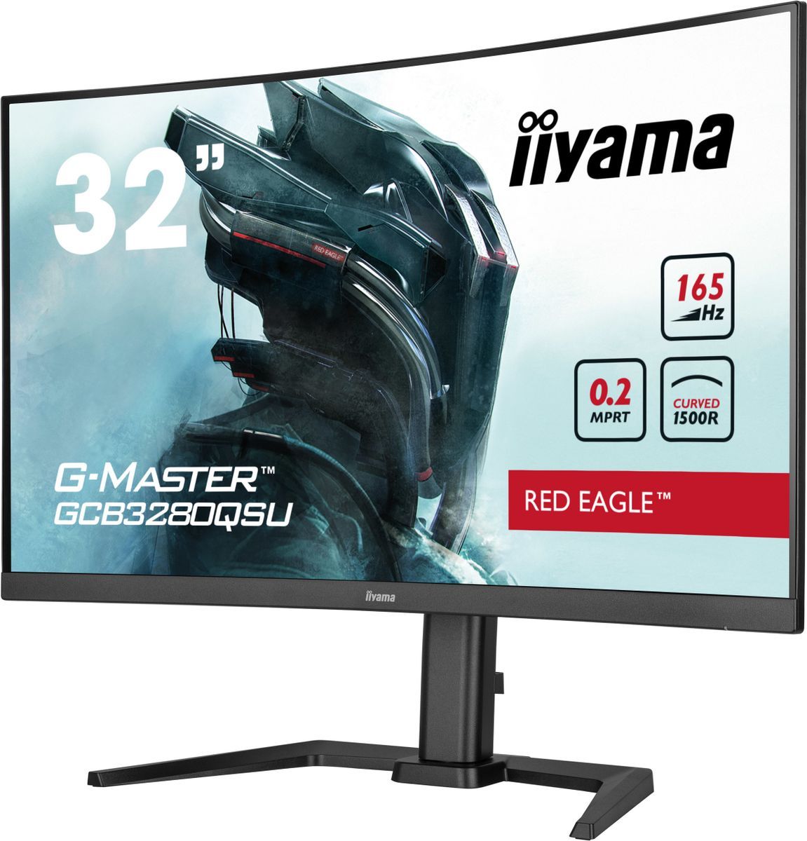iiyama G-MASTER GCB3280QSU-B1 Monitor PC 80 cm (31.5") 2560 x 1440 Pixel LED Nero [GCB3280QSU-B1]