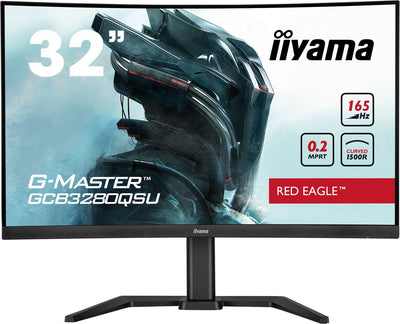 iiyama G-MASTER GCB3280QSU-B1 Monitor PC 80 cm (31.5") 2560 x 1440 Pixel LED Nero [GCB3280QSU-B1]