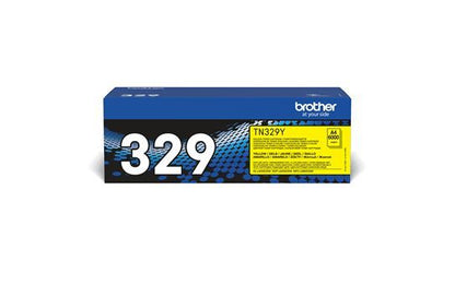 Brother TN-329Y cartuccia toner 1 pz Originale Giallo [TN329Y]