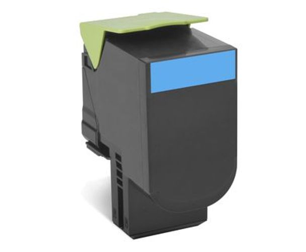 Lexmark 702C R cartuccia toner 1 pz Originale Ciano [70C20C0]