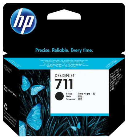HP Cartuccia inchiostro nero DesignJet 711, 80 ml [CZ133A]