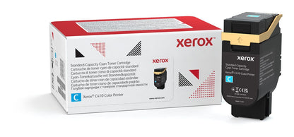Xerox Cartuccia toner Ciano a Capacità standard da 2000 Pagine per Stampante a colori  C410/multifunzione a colori  VersaLink C415 (006R04678) [006R04678]