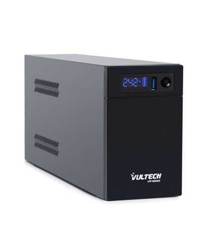 Vultech UPS1400VA-LFP gruppo di continuità (UPS) A linea interattiva 1,4 kVA 700 W 2 presa(e) AC [UPS1400VA-LFP]