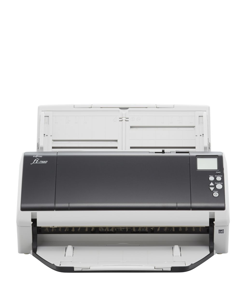 Fujitsu fi-7460 ADF + scanner ad alimentazione manuale 600 x 600 DPI A3 Grigio, Bianco [PA03710-B051]