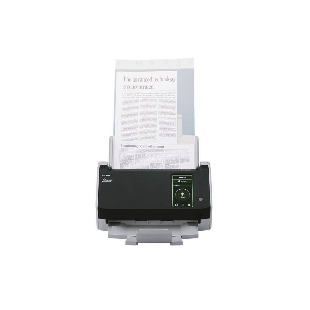 Ricoh fi-8040 ADF + scanner ad alimentazione manuale 600 x 600 DPI A4 Nero, Grigio [PA03836-B001]