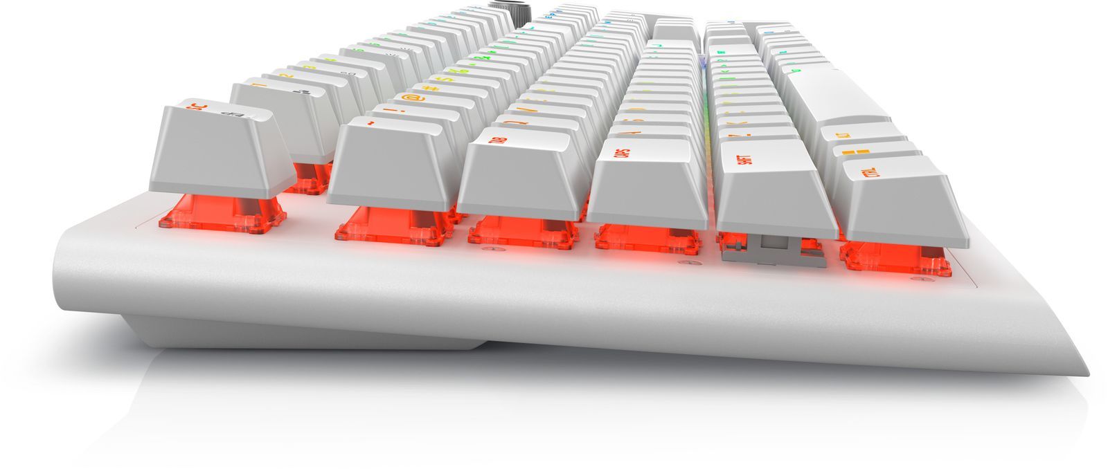 Alienware AW920K tastiera Gaming USB + RF Wireless + Bluetooth Bianco [AW920K-W-WW]