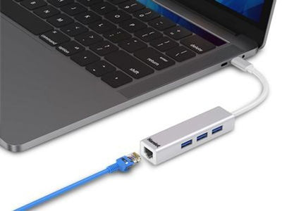 Hamlet XHUB331TCL replicatore di porte e docking station per notebook USB 3.2 Gen 1 (3.1 Gen 1) Type-C Bianco [XHUB331TCL]
