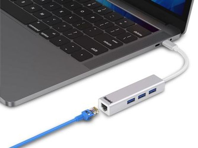 Hamlet XHUB331TCL replicatore di porte e docking station per notebook USB 3.2 Gen 1 (3.1 Gen 1) Type-C Bianco [XHUB331TCL]