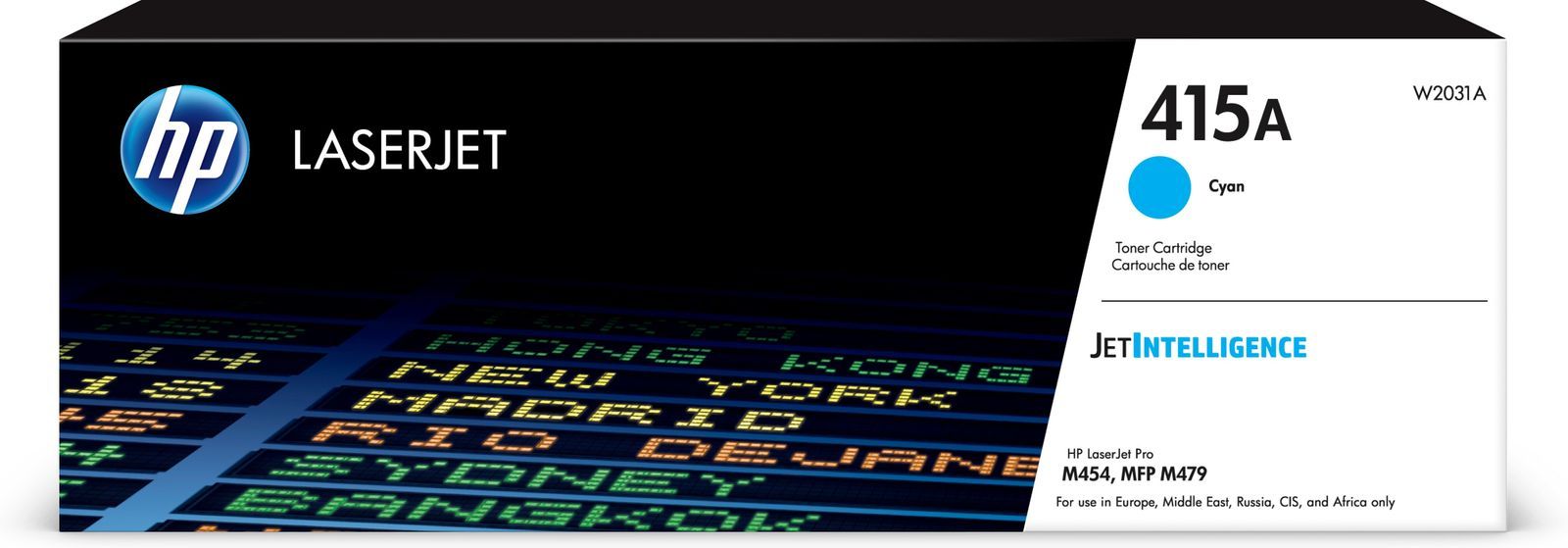 HP Cartuccia toner ciano originale LaserJet 415A [W2031A]