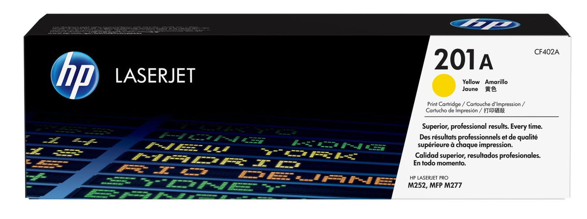 HP Cartuccia Toner giallo originale LaserJet 201A [CF402A]