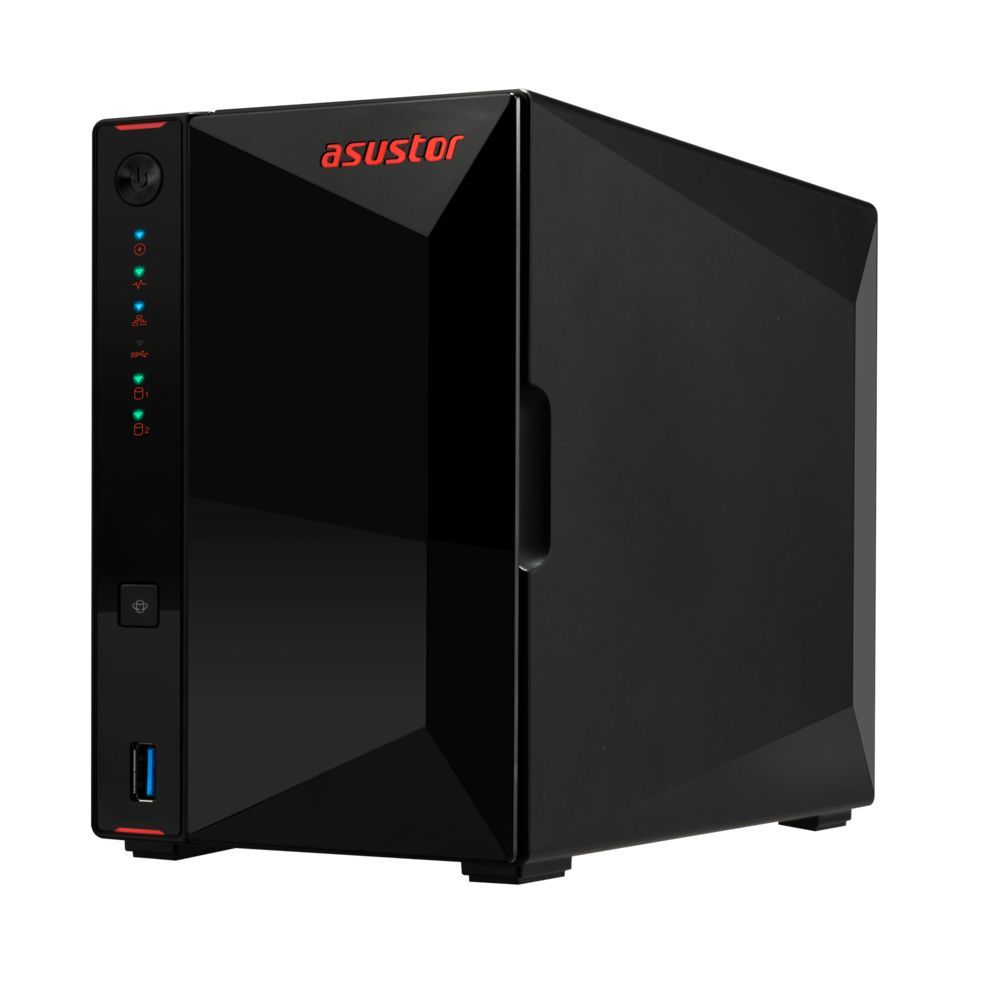 Asustor AS5402T server NAS e di archiviazione Intel Celeron N5105 4 GB DDR4 0 TB ADM Nero [AS5402T]