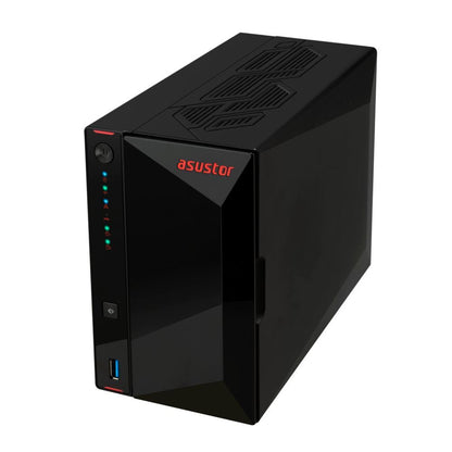 Asustor AS5402T server NAS e di archiviazione Intel Celeron N5105 4 GB DDR4 0 TB ADM Nero [AS5402T]