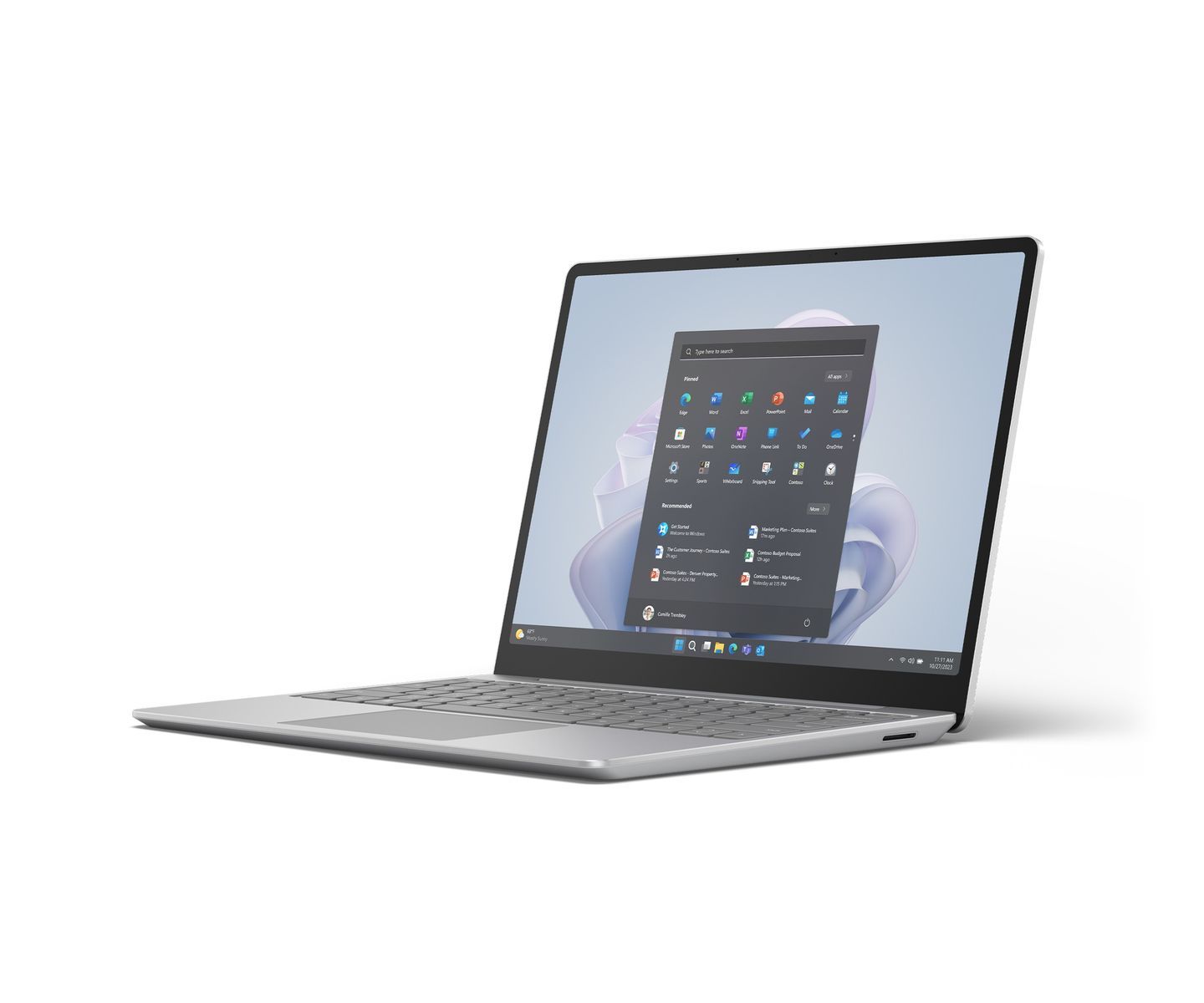 Microsoft Surface Laptop Go 3 Computer portatile 31,5 cm (12.4") Touch screen Intel Core i5 i5-1235U 16 GB LPDDR5-SDRAM 512 GB SSD Wi-Fi 6 (802.11ax) Windows 11 Pro Platino [XLG-00010]