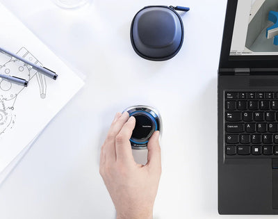 3Dconnexion SpaceMouse mouse Ufficio RF Wireless + Bluetooth + USB Type-A 6DoF [3DX-700115]