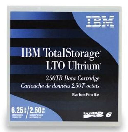 IBM LTO Ultrium 6 Nastro dati vuoto 2,5 TB [00V7590L]