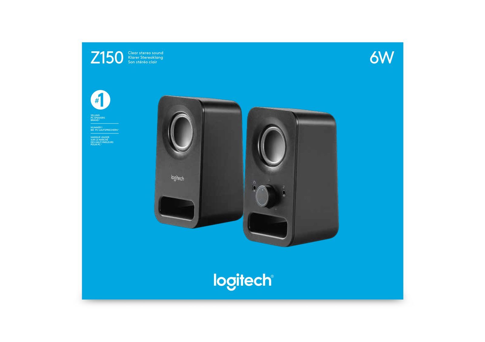 Logitech 980-000814 altoparlante Nero Cablato 3 W [980-000814]