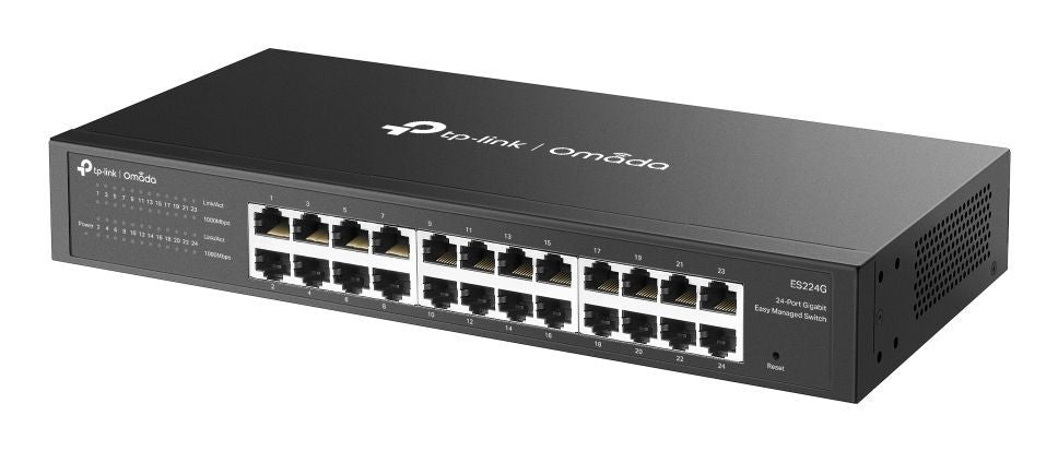 TP-Link Omada ES224G switch di rete Gestito L2 Gigabit Ethernet (10/100/1000) Nero [ES224G]