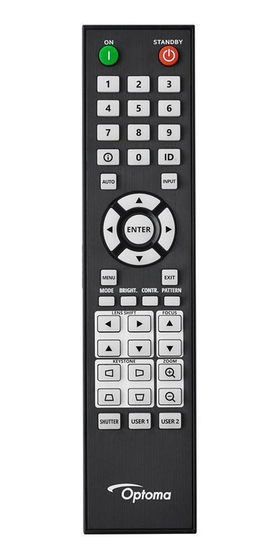 Optoma ZU820TST videoproiettore 7500 ANSI lumen DLP WUXGA (1920x1200) Compatibilità 3D Nero [ZU820TSTLASER]