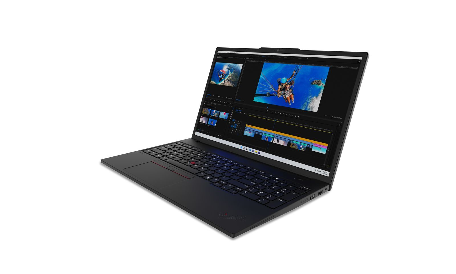 Lenovo ThinkPad P16s Intel Core Ultra 7 165H Workstation mobile 40,6 cm (16") WUXGA 32 GB DDR5-SDRAM 1 TB SSD NVIDIA RTX 500 Ada Wi-Fi 6E (802.11ax) Windows 11 Pro Italiano Nero [21KS000TIX]